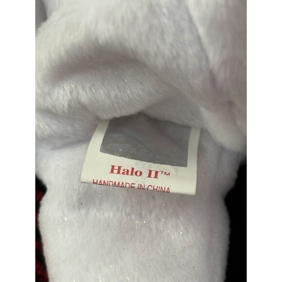 2000 Ty Halo II the Bear 6th Gen Hang Tag 4269 Beanie Baby 8.5" Angel Plush Toy - Picture 3 of 7